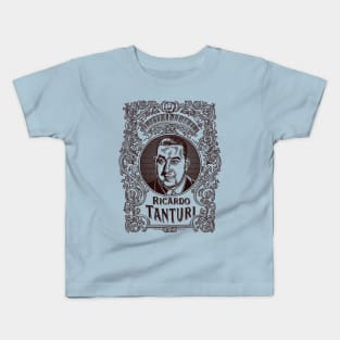 Ricardo Tanturi in Brown Kids T-Shirt